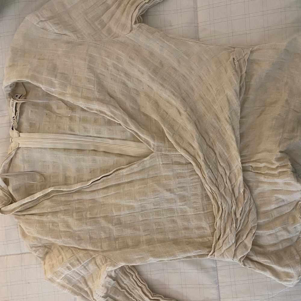 Zara dress blouse